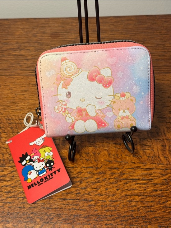 Loungefly Handbags - NWT Loungefly Sanrio Hello Kitty & Tiny Chum Whimsical Sweets Mini Wallet